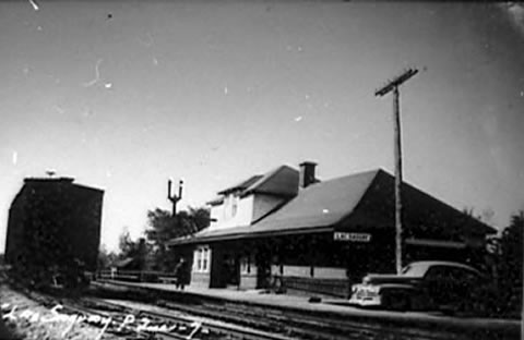 La gare années 50