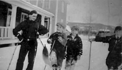 Camille Lebel, Jacques Painchaud, Jean-Paul Bélisle et André Painchaud