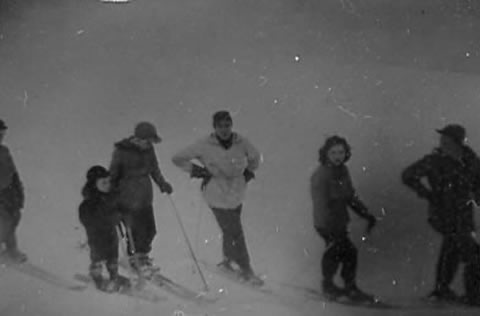 Georges Bélisle, Claude Gauthier, Gilles Gauthier, Jean-Paul Bélisle, Denise Bélisle et André Painchaud